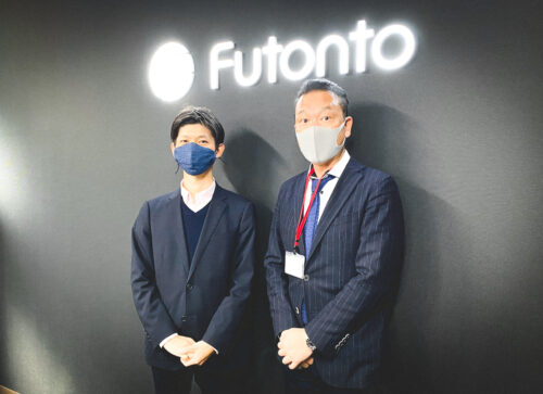 （左）ニューロスペース 代表取締役 小林 孝徳氏、（右）Futonto 代表取締役 齊藤 淨一